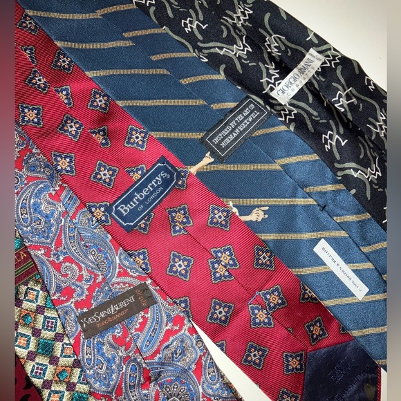 Authentic Hermes Neck Tie. Plus 8 other Ties. - Picture 16 of 16